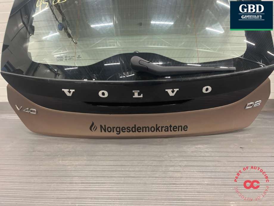 Bakluke til Volvo V40 2012-2019  (31457727|)