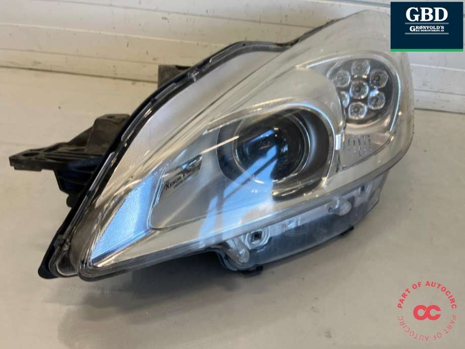 Frontlykt venstre xenon til Peugeot 508, 2011-2014 (Type I, Fase 1) (6208 W5)
