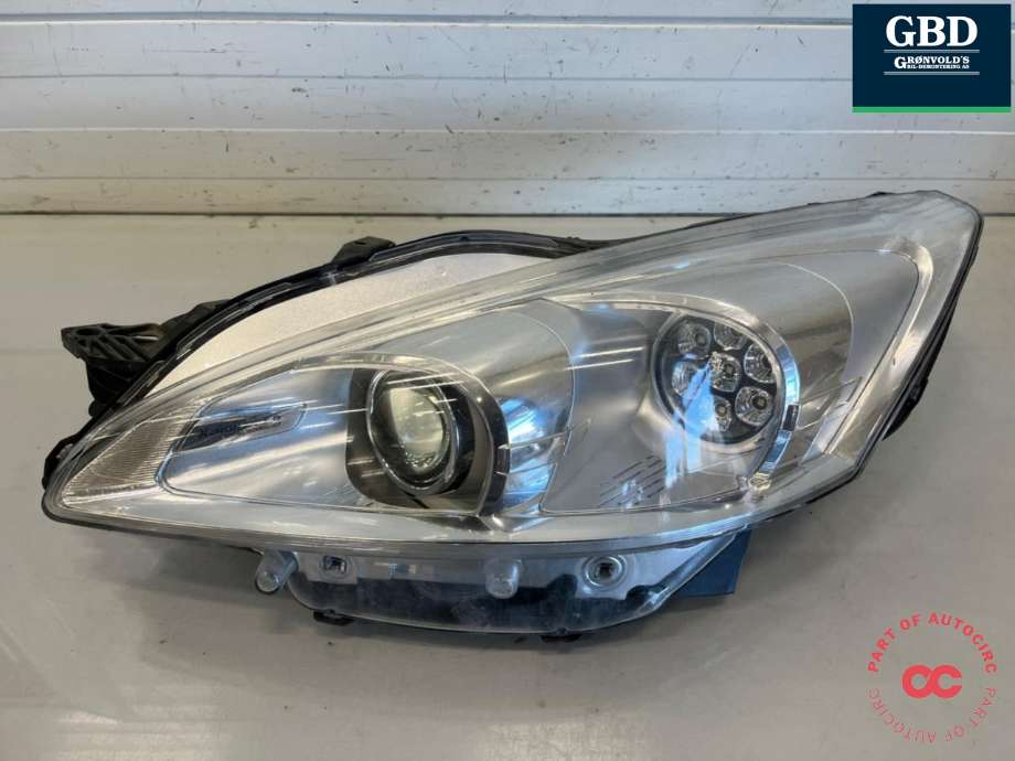 Frontlykt venstre xenon til Peugeot 508 2011-2014 (Type I, Fase 1) (6208 W5|)
