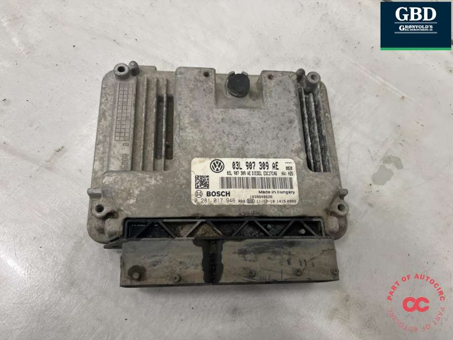 Styreenhet motor til VW Passat 2011-2015 (B7) (B7) (03L 906 018 PS|03L 906 018 PS 360|)