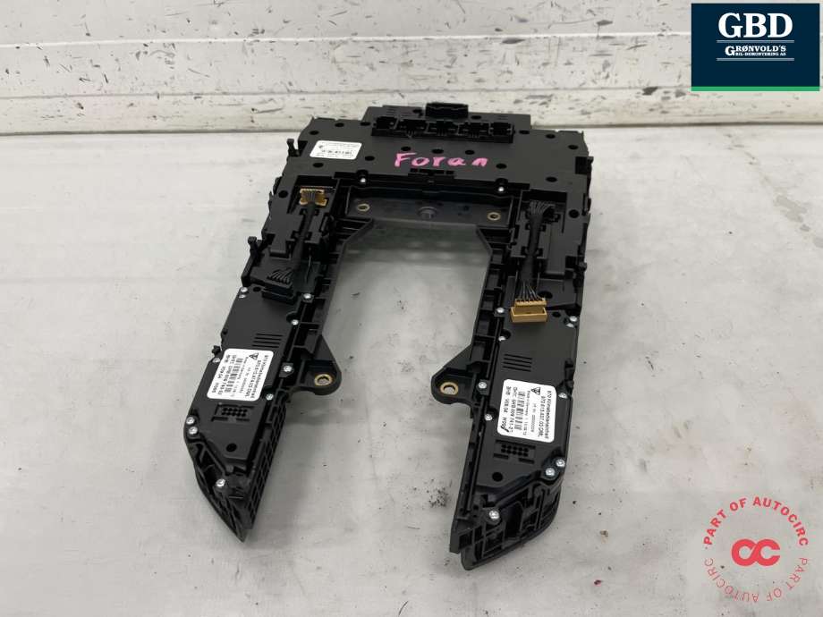 Varmeapparat betjening til Porsche Panamera 2009-2017 (Type I) (970) (970) (970 653 303 35 DMO|970 653 303 35|)