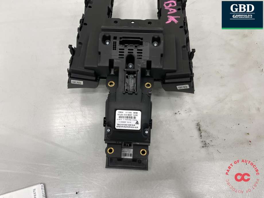 Varmeapparat betjening bak til Porsche Panamera 2009-2017 (Type I) (970) (970) (970 653 503 03 DML|970 653 503 03|970 653 503 02 DML| 970 653 503 02)