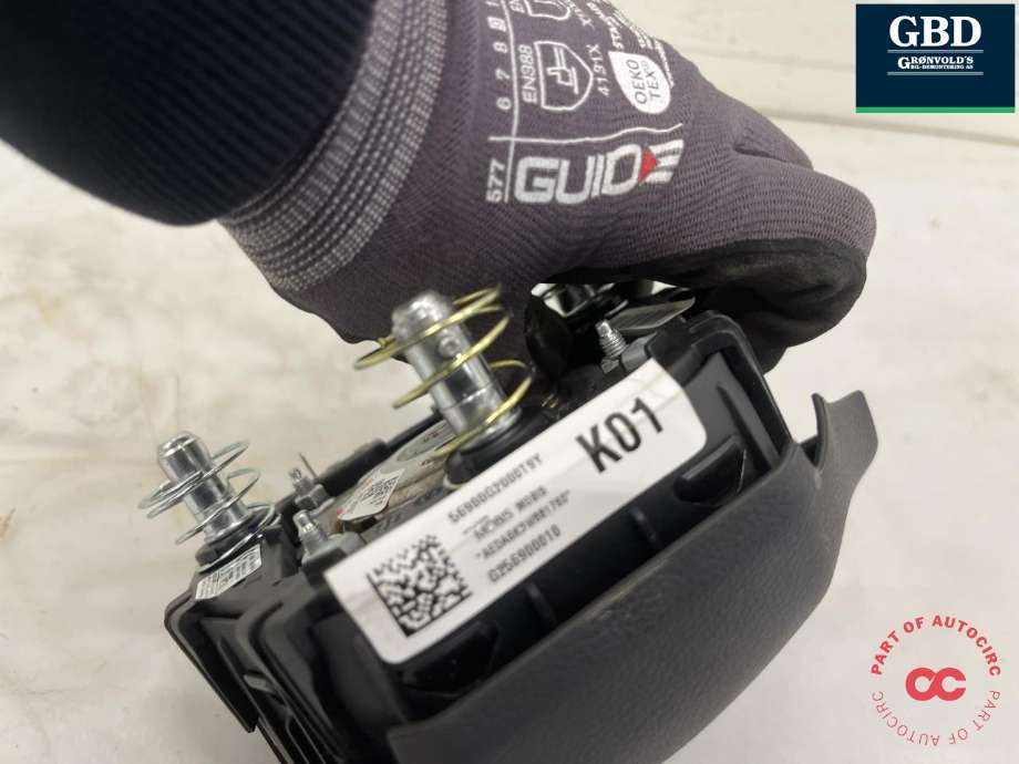 Airbag rattpute til Hyundai Ioniq Electric 2016-2019 (Fase 1) (56900G2000T9Y|)