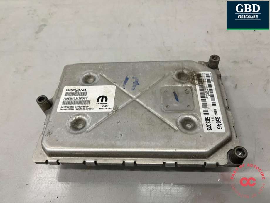 Styreenhet diverse til Fiat 500 2008-2020  (68086287AE|P68086287AE|T00EM1324ZEUSV)