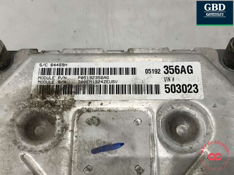 Styreenhet diverse til Fiat 500 2008-2020  (68086287AE|P68086287AE|T00EM1324ZEUSV)
