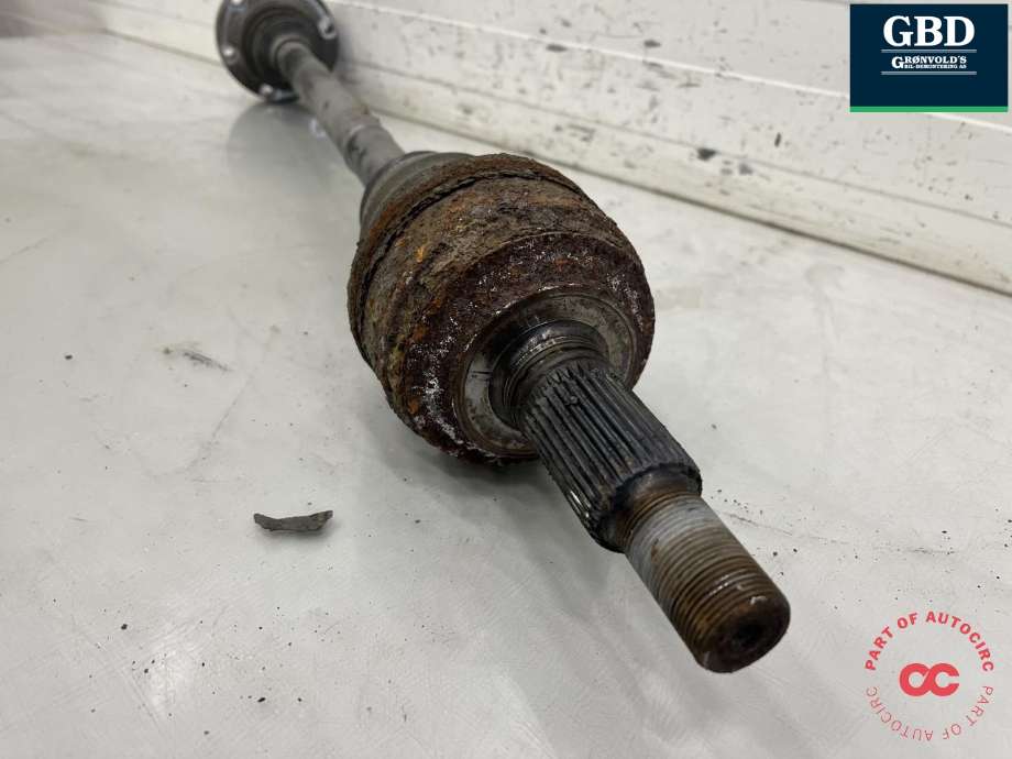 Drivaksel venstre bak, diesel/automat til Audi Q7 2006-2010 (Type I, Fase 1)  (7L8 501 201|7L8 501 201  X|)