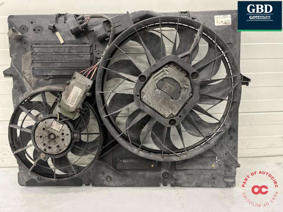Kjølevifte elektrisk til Audi Q7 2006-2010 (Type I, Fase 1) (7L0 959 455 F|7L0 959 455 E|)