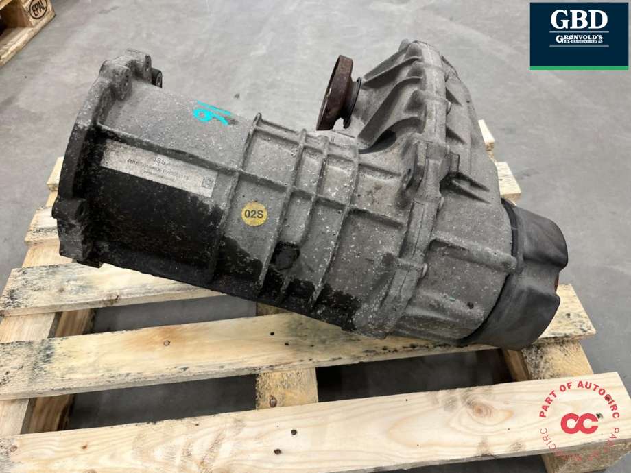Girkasse 4WD fordelingskasse til Audi Q7 2006-2010 (Type I, Fase 1)  (0AQ 341 010 M|0AQ 341 010 J|)