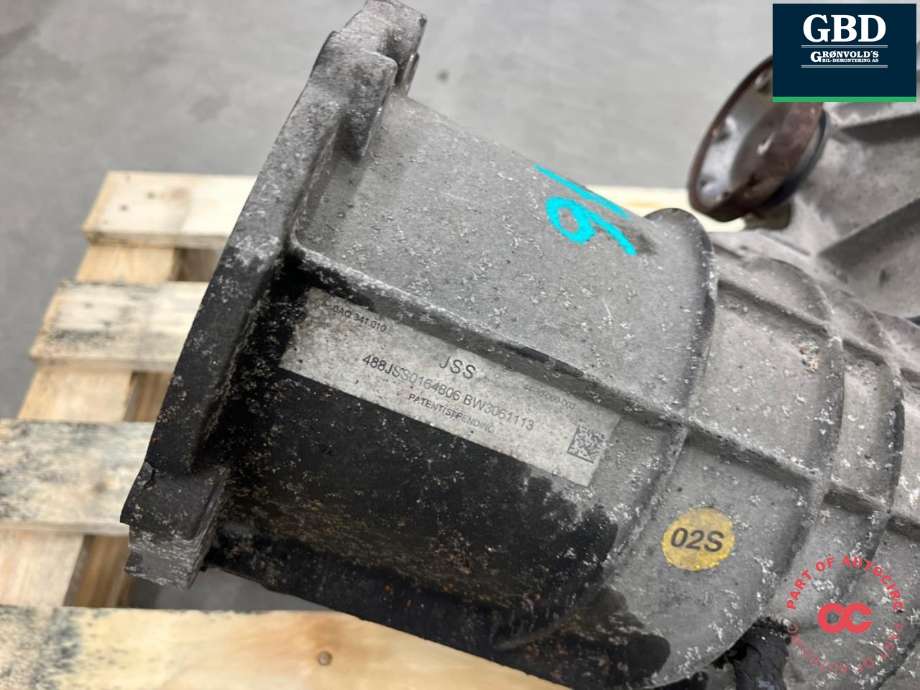 Girkasse 4WD fordelingskasse til Audi Q7 2006-2010 (Type I, Fase 1)  (0AQ 341 010 M|0AQ 341 010 J|)
