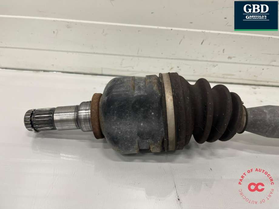 Drivaksel høyre foran, diesel/automat til Toyota Auris 2007-2010 (Type I, Fase 1)  (4341002581|4341002580|)