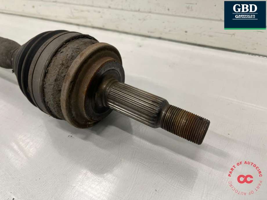 Drivaksel høyre foran, diesel/automat til Toyota Auris 2007-2010 (Type I, Fase 1)  (4341002581|4341002580|)