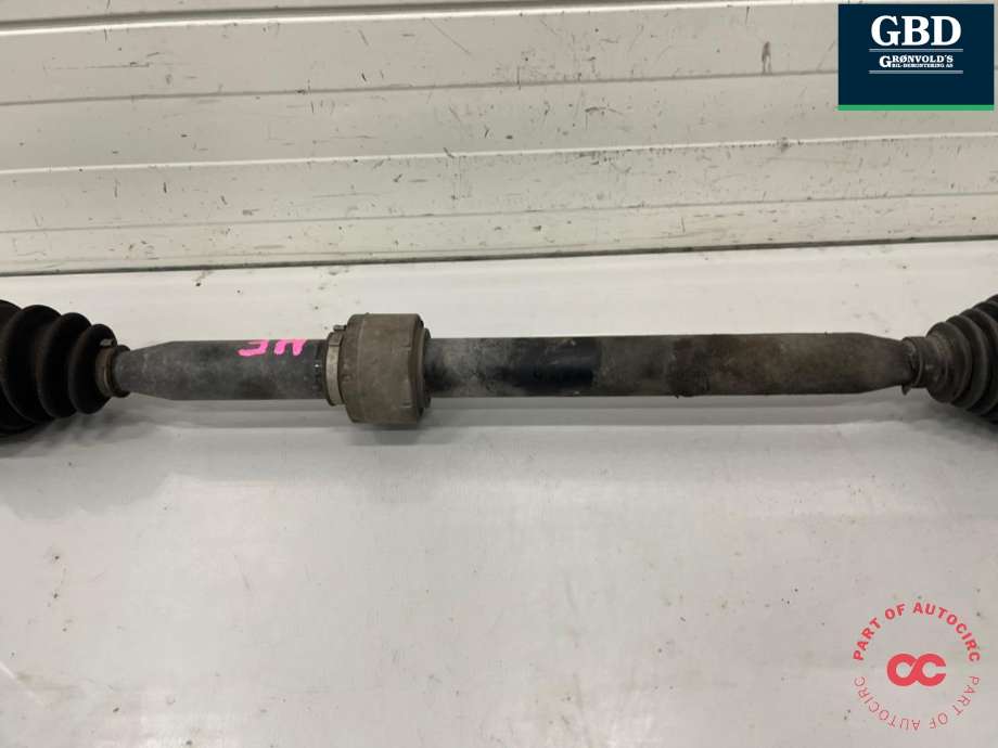 Drivaksel høyre foran, diesel/automat til Toyota Auris 2007-2010 (Type I, Fase 1)  (4341002581|4341002580|)