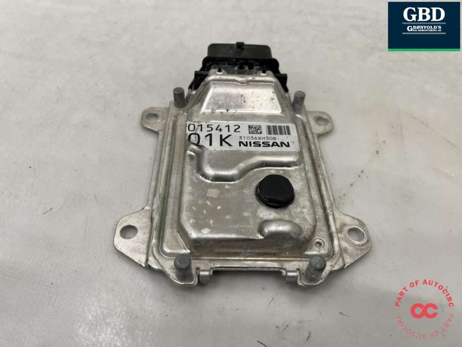 Styreenhet girkasse til Nissan Note 2013-2017 (Type II)  (310F65RD0A|310F63BE0A|31036XH30B| 015412)