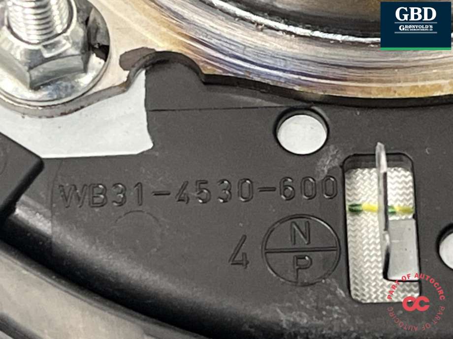 Airbag rattpute til Nissan Leaf 2018-->> (Type II)  (K85105SH1A|985105SH1A|WB31-4530-600)