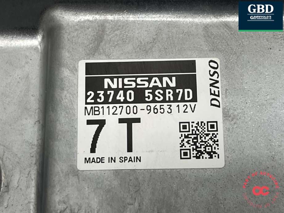 Styreenhet motor til Nissan Leaf 2018-->> (Type II)  (237405SR7E|237405SR7D|)