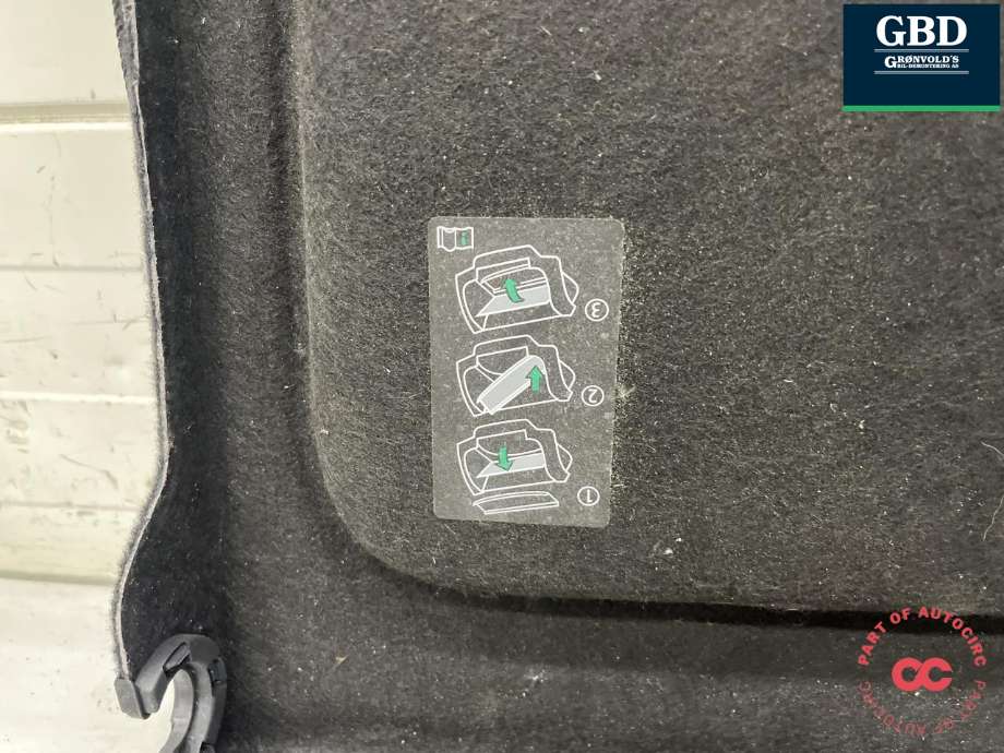 Hattehylle til VW e-Golf 2014-2017 (Fase 1)  (5G6 867 769 F  EH8|)
