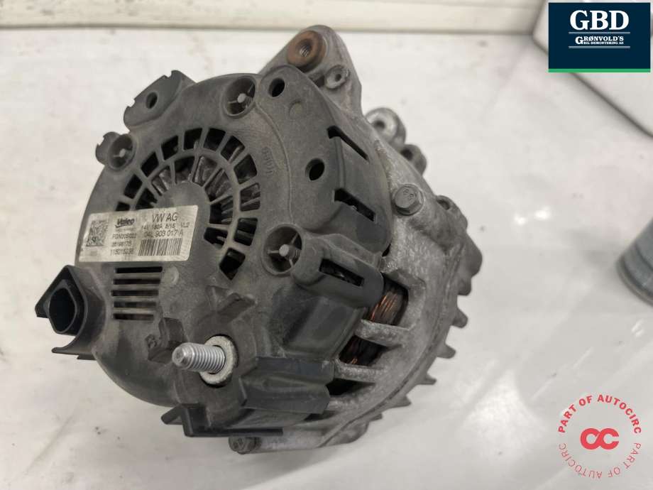 Dynamo diesel til Audi Q5 2012-2017 (Type I, Fase 2) (VALEO|04L 903 017 A|04L 903 017 AX|)
