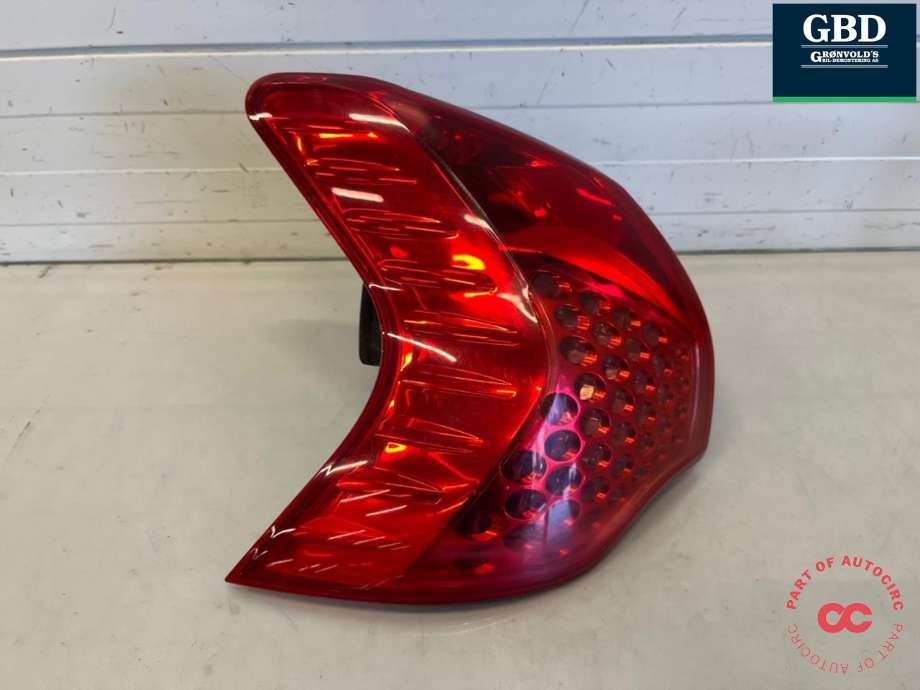 Baklykt venstre ytre til Peugeot 3008 2009-2016 (Type I) (98 055 105 80|)