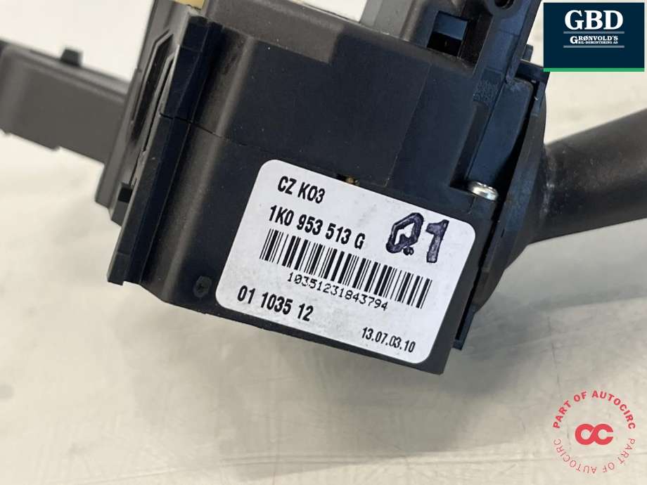 Bryter combi til Škoda Octavia 2005-2008 (Type II, Fase 1)  (1K0 953 513 G  9B9|1K0 953 519 J  9B9|)