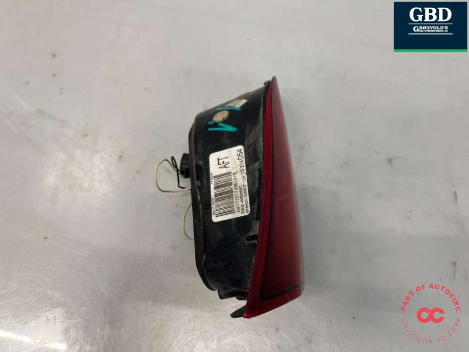 Baklykt venstre indre til Opel Astra J 2010-2015  (13314054|13336328|)