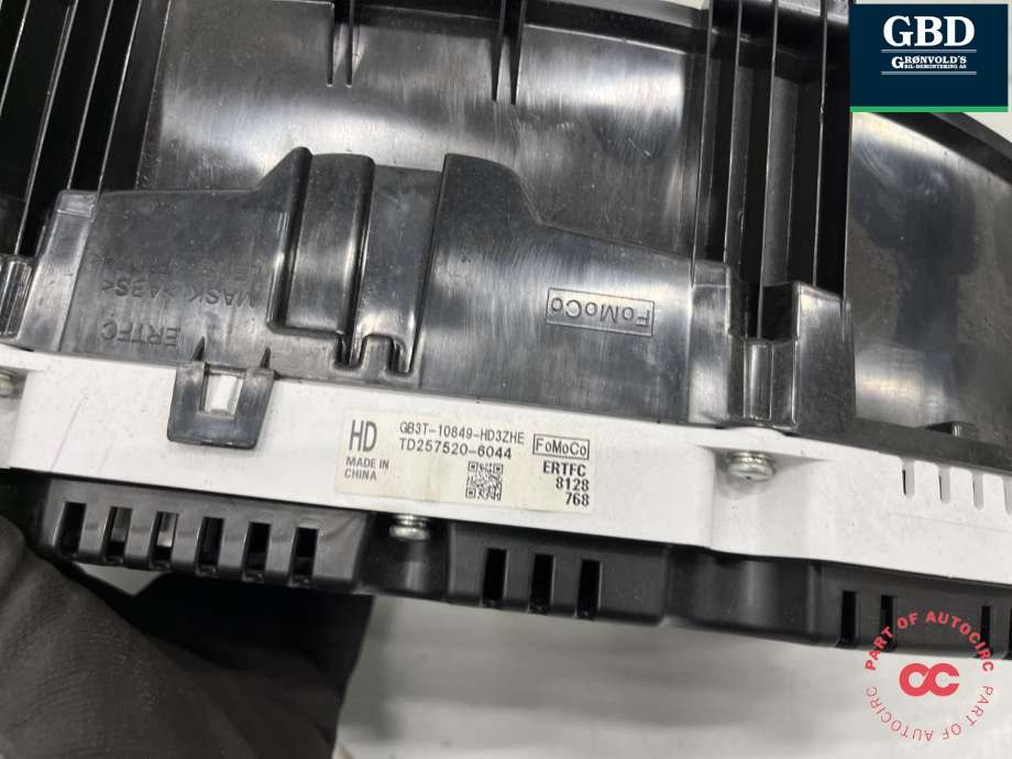 Instrumentpanel til Ford Ranger / Ranger Raptor 2015-2022  (2200024|GB3T-10849-HD3ZHE|)