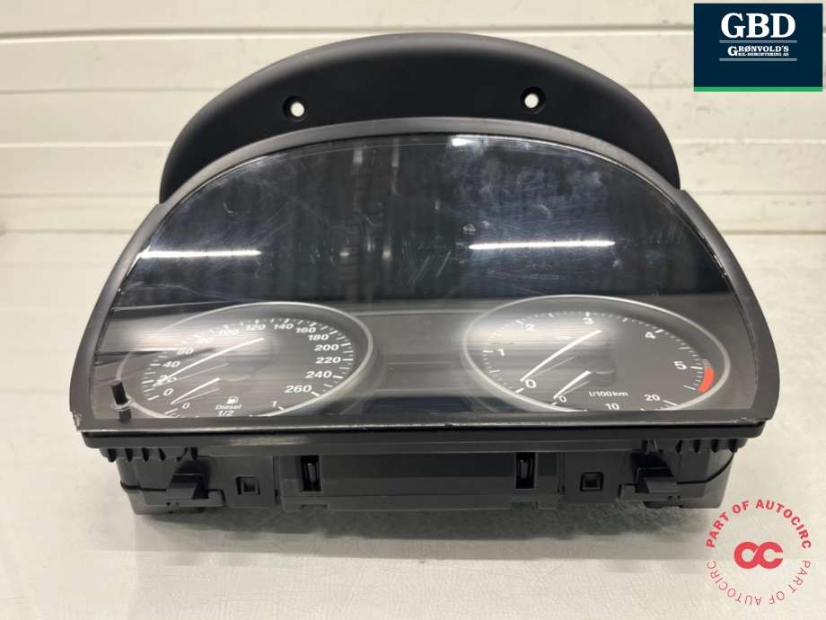 Instrumentpanel til BMW X1 2009-2015 (E84) (E84) (62 10 9 316 152|9187369-01|)