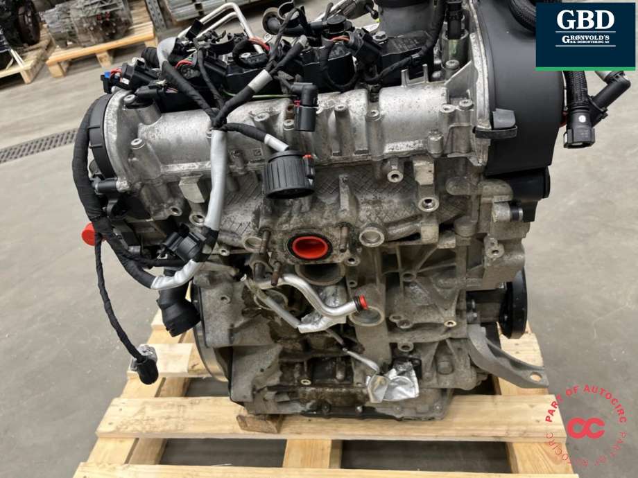 Motor bensin til Audi A3 2012-2016 (Type III, Fase 1)  (CUKB|04E 100 099 A|04E 100 099 AX)