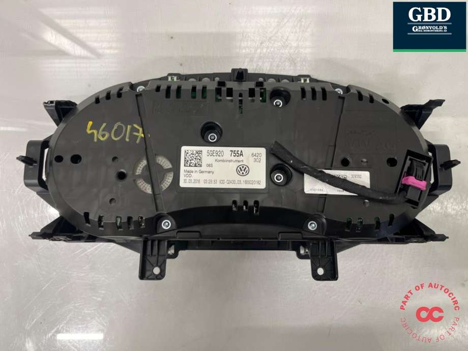 Instrumentpanel til VW e-Golf 2014-2017 (Fase 1) (5GE 920 755 A|)