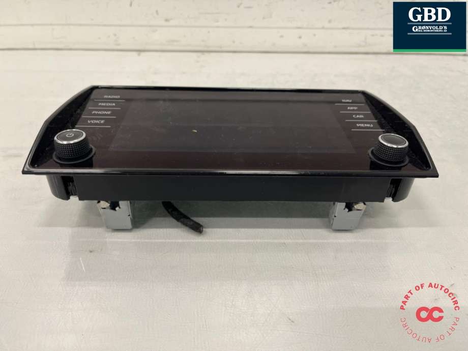 Bilstereo navigasjon skjerm til Škoda Kodiaq 2017-->>  (565 919 605 B  IZY|565919605 B|)