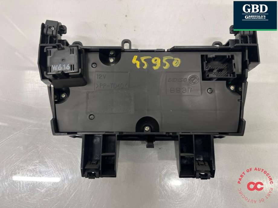 Varmeapparat betjening til Fiat Doblo 2010-->> (Type II)  (735617655|)