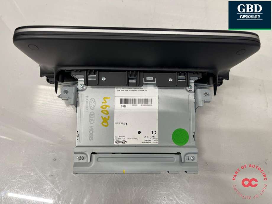 Bilstereo navigasjon skjerm til Hyundai Kona 2017-2021 (Type I, Fase 1)  (96560K4100TMT|10R-0510164|)