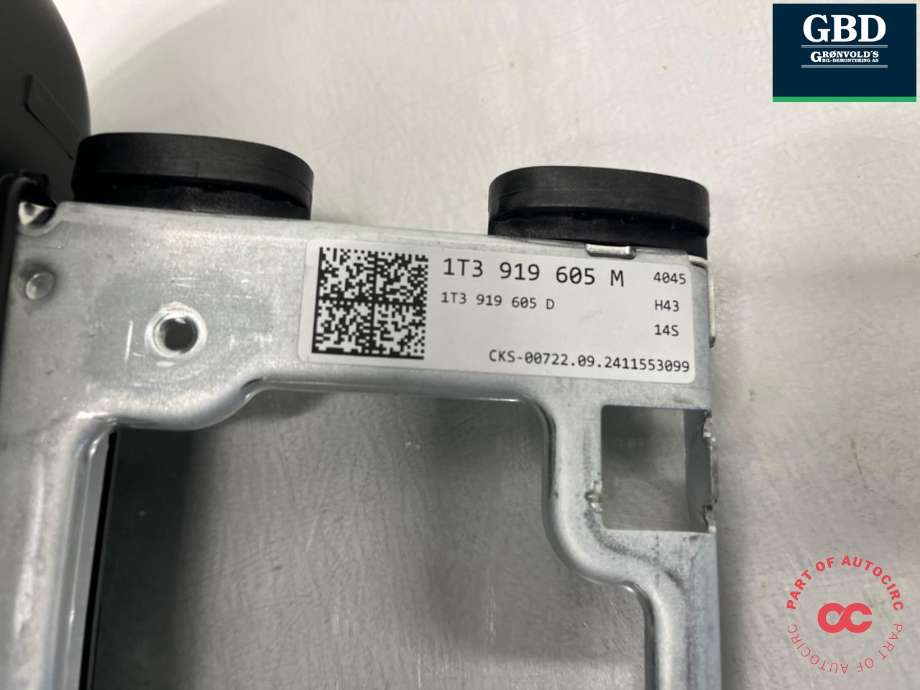Multimedia display (MCU - Media Controller Unit) til VW ID.4 2020-->>  (1T3 919 605 T|1T3 919 605 M|)