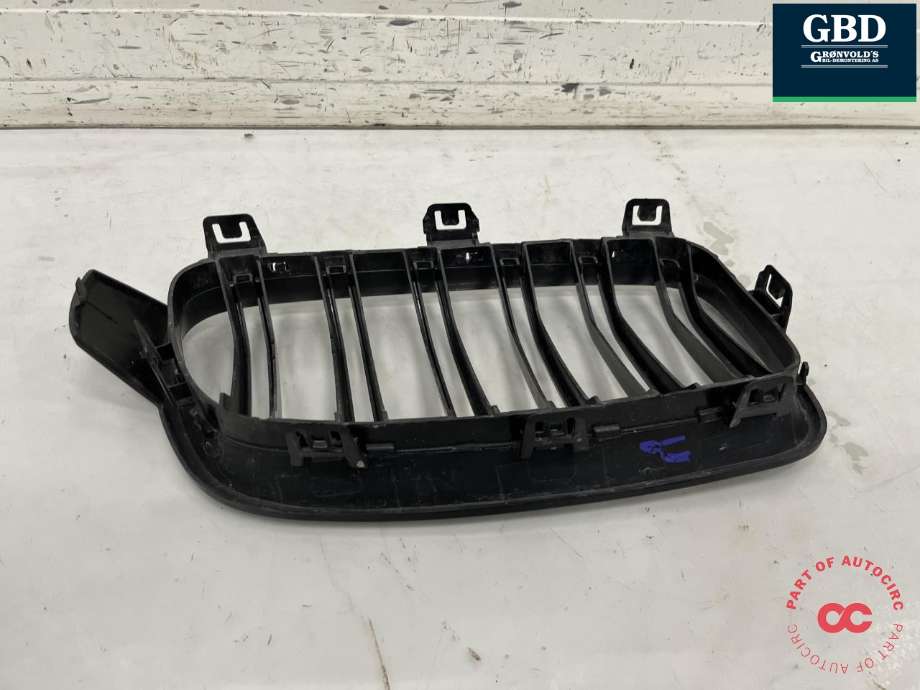 Grill til BMW 3-Serie 2012-2018 (F30/F31/F34) (F30/F31/F34) (51 13 7 260 497|51 13 7 260 498|)