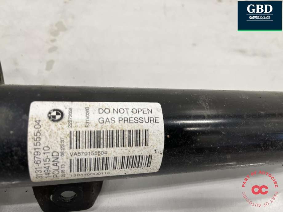 Fjærbein venstre foran til BMW 3-Serie 2012-2018 (F30/F31/F34) (F30/F31/F34) (31 31 6 874 378|3131-6791555-04|149415-10)