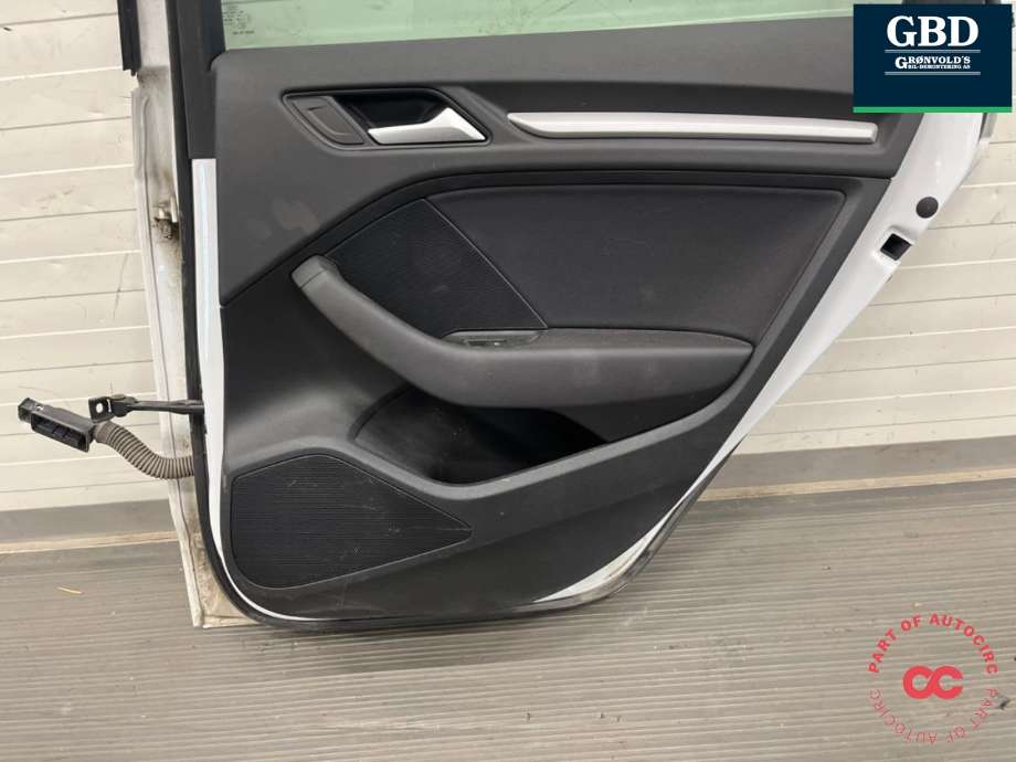 Dør høyre bak til Audi A3 2012-2016 (Type III, Fase 1) (8V4 833 052 E|8V4 833 052 B|)