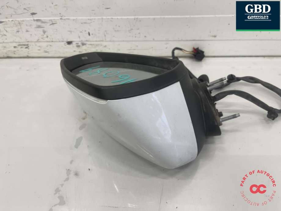 Speil høyre til Audi A3 2012-2016 (Type III, Fase 1)  (8V1 857 410 F|8V1 857 410 F  9B9|8V1 857 410 T  9B9)