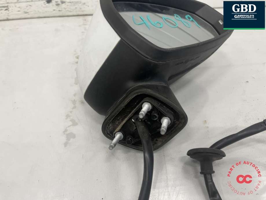 Speil høyre til Audi A3 2012-2016 (Type III, Fase 1)  (8V1 857 410 F|8V1 857 410 F  9B9|8V1 857 410 T  9B9)