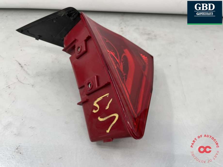 Baklykt venstre indre til Audi A7 2010-2014 (Type I, Fase 1)  (4G8 945 093|)