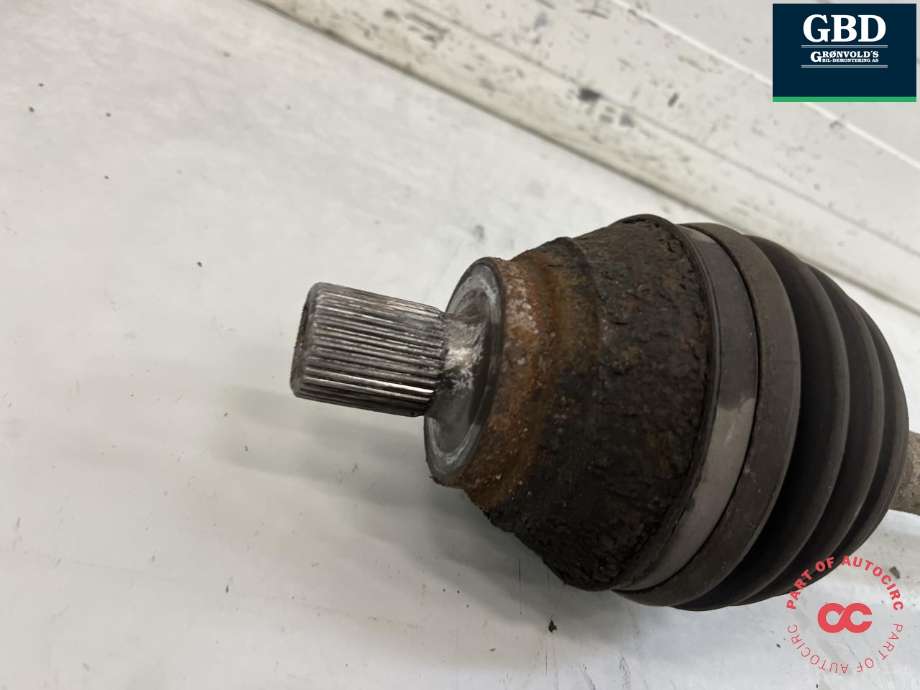 Drivaksel venstre foran, diesel/automat til Škoda Octavia 2009-2013 (Type II, Fase 2) (1K0 407 271 LB|1K0 407 763 KX|)