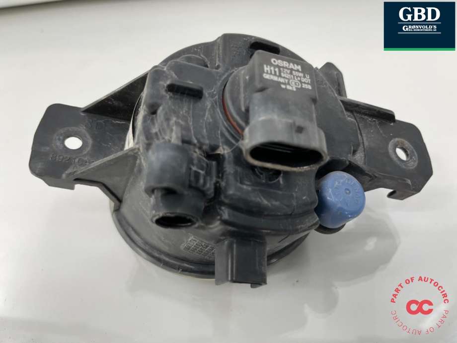 Tåkelykt høyre foran til Nissan Qashqai 2007-2010 (Type I, Fase 1)  (B6A508990A|261508990A|89206421)