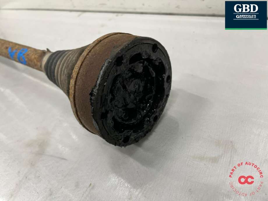 Drivaksel venstre bak, diesel/automat til VW Tiguan 2011-2016 (Type I, Fase 2) (1K0 501 203 F|1K0 501 203 FX|)