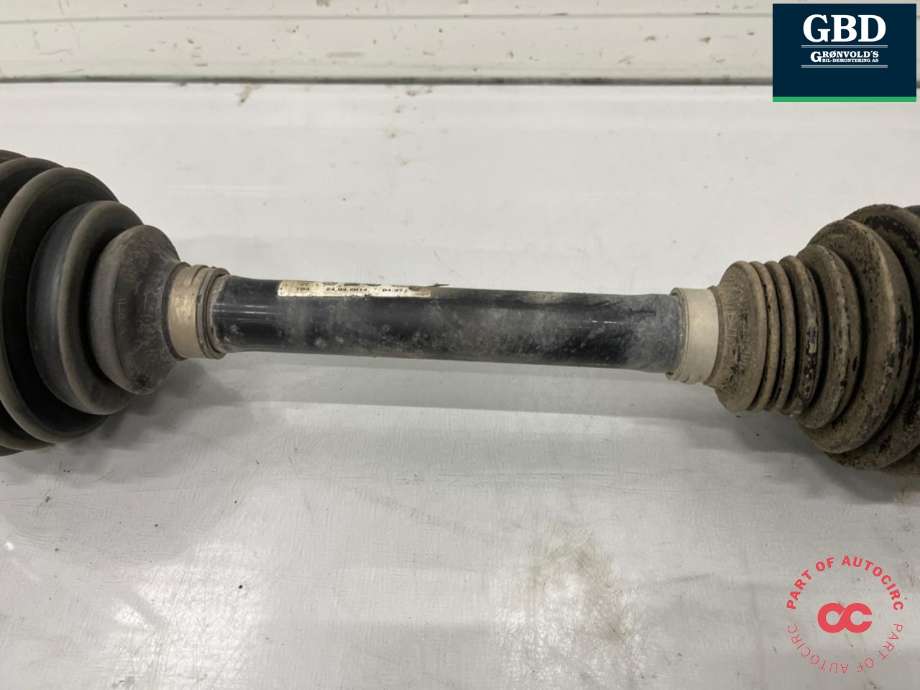 Drivaksel venstre foran, diesel/automat til VW Tiguan 2011-2016 (Type I, Fase 2) (3Q0 407 271 CF|5N0 407 763 F|)