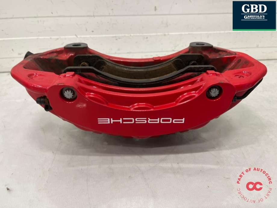 Bremsecaliper venstre foran til Porsche Taycan 2019-->> (9J1 615 123 AJ|9J1 615 123 J|)
