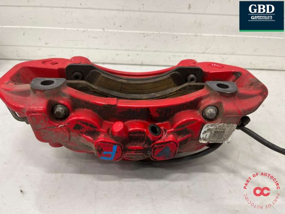 Bremsecaliper venstre foran til Porsche Taycan 2019-->> (9J1 615 123 AJ|9J1 615 123 J|)