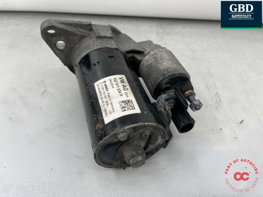 Starter diesel til VW Touran 2010-2015 (Type I, Fase 3) (02Z 911 024 H|02Z 911 024 HX|)