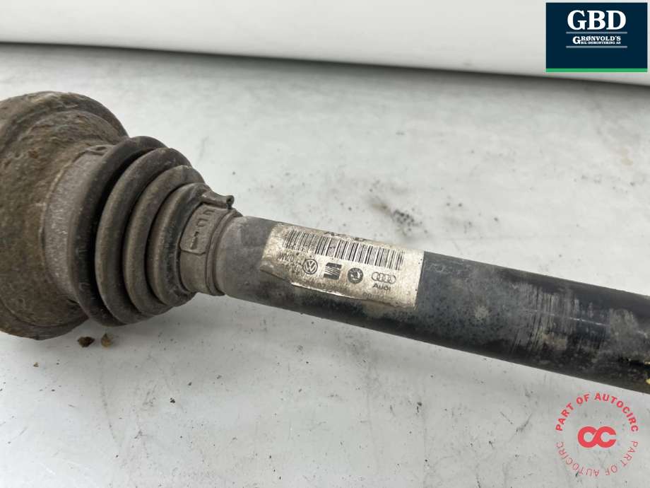 Drivaksel høyre bak, diesel/automat til Audi A7 2014-2018 (Type I, Fase 2)  (8R0 501 204 D|8R0 501 204 DX|)