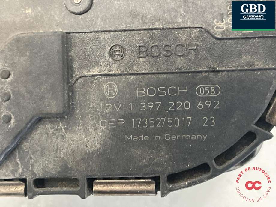 Viskermotor frontrute til VW e-Golf 2017-2020 (Fase 2)  (5G1 955 023 D|1 397 220 692|)