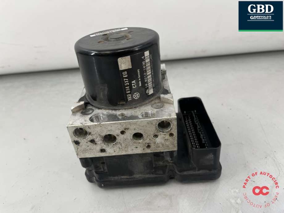 ABS sentral til VW Touran 2010-2015 (Type I, Fase 3) (1K0 614 517 EG|1K0 614 517 EG BEF|1K0 907 379 BS)