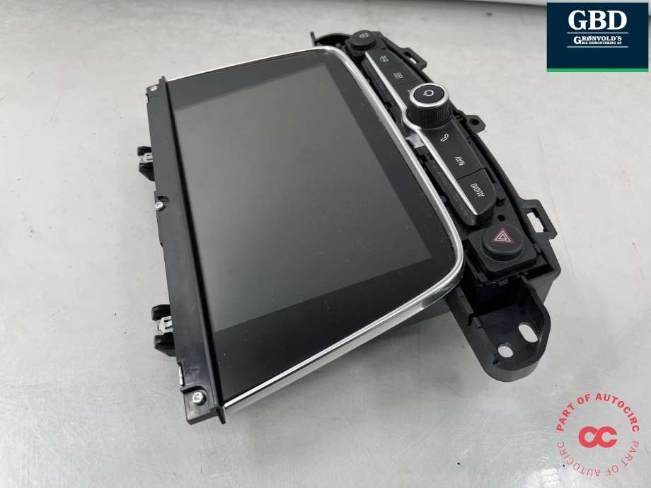 Bilstereo navigasjon skjerm til Opel Grandland X 2017-->>  (YQ 002 283 YX|98 224 344 YX|)
