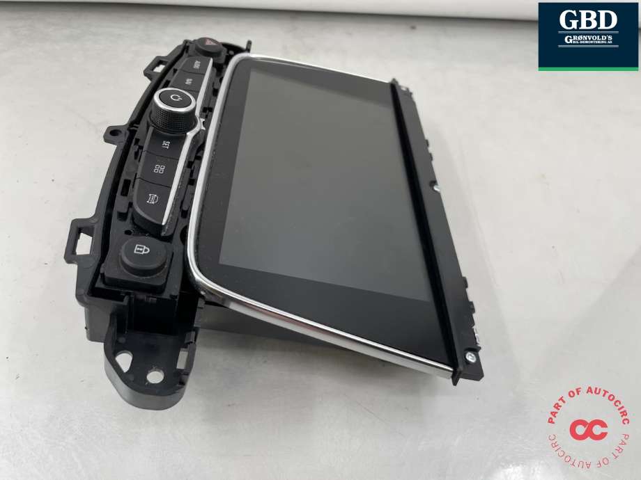 Bilstereo navigasjon skjerm til Opel Grandland X 2017-->>  (YQ 002 283 YX|98 224 344 YX|)